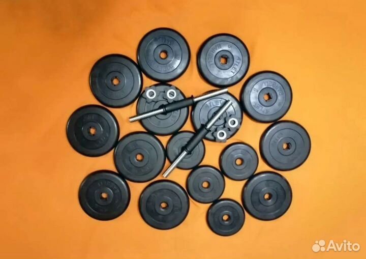 Гантели 37 кг
