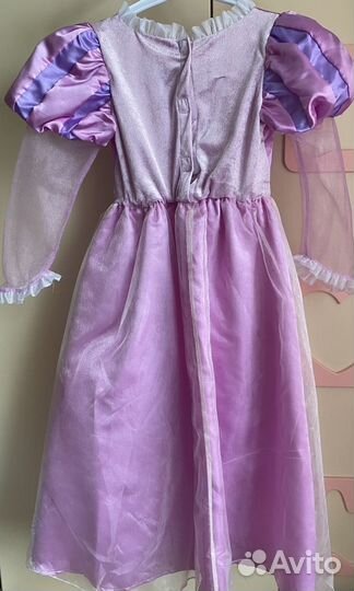 Платье Спящей красавицы на девочку, 5-6 лет