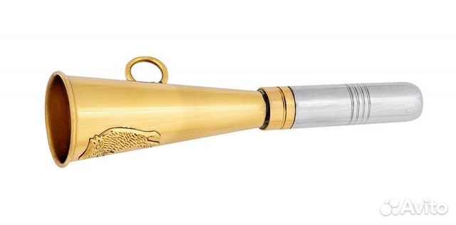 Горн охотничий (латунь) 13 см, круглый (13rnd)