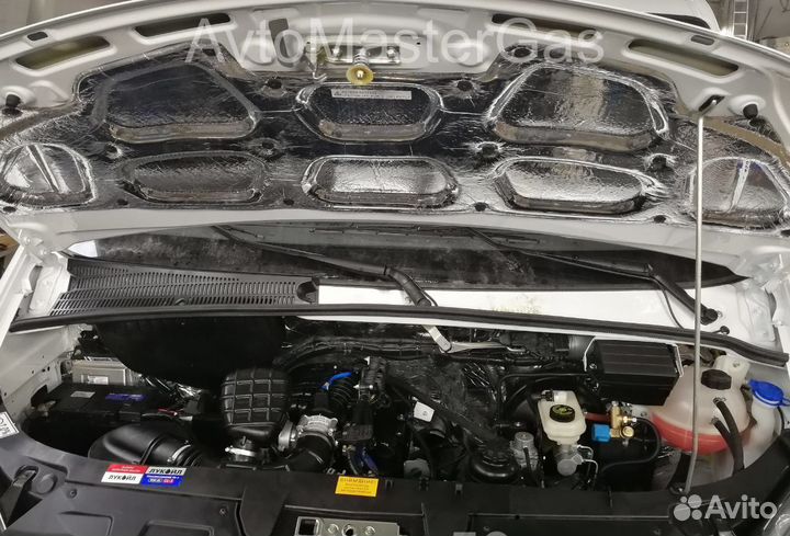 Гбо на Газель Next 7 баллонов метан