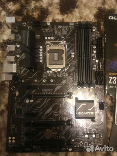 Материнская плата gigabyte z370p d3