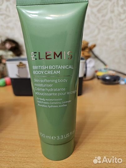 Elemis British botanical body cream крем для тела