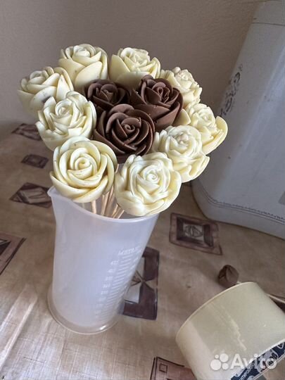 Букет из шоколадных роз