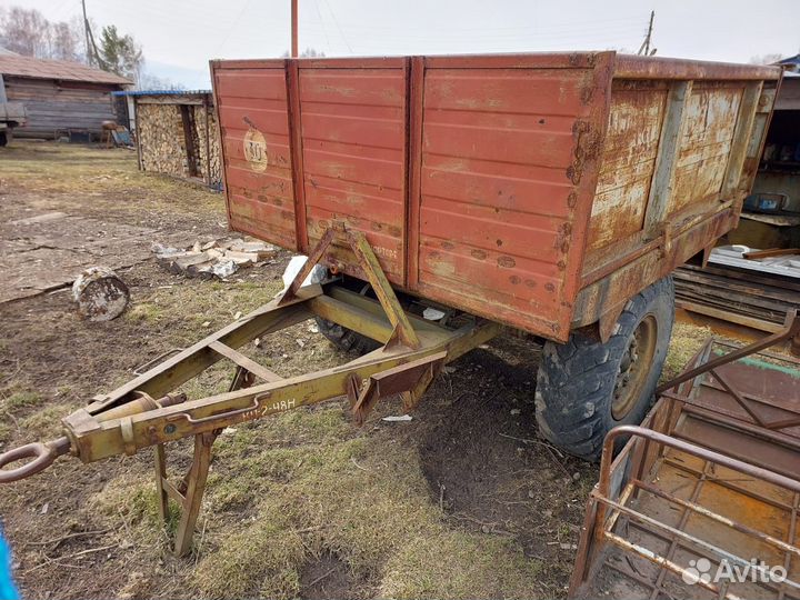 Телега тракторная одноосная