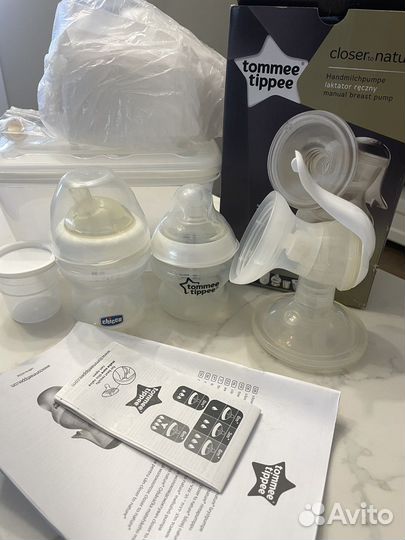 Молокоотсос ручной tommee tippee