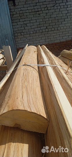 Горбыль липа с лыком для бани