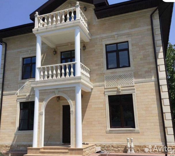 Облицовка дагестанским камнем