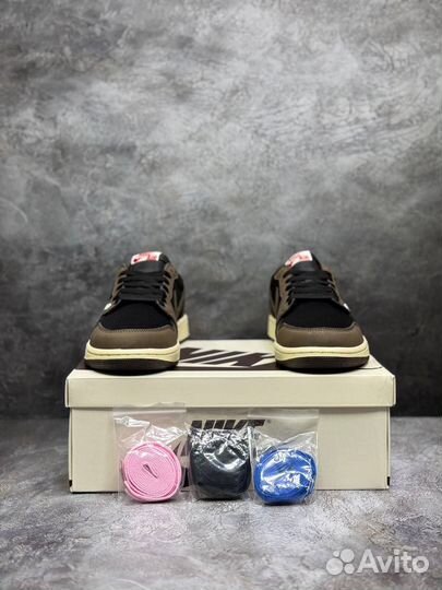 Мужские Jordan Travis Scott, оттенок земли