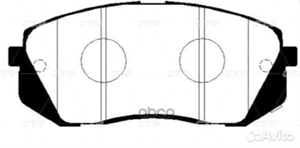 Колодки торм.пер. (старый арт. ckkk-41) KIA Car