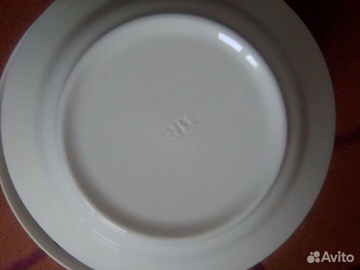 Тарелки винтаж: Конаково Зик, Дулево разные