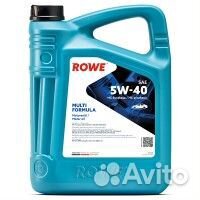 Rowe MultiFormula 5w40 (5л) Бесплатная замена