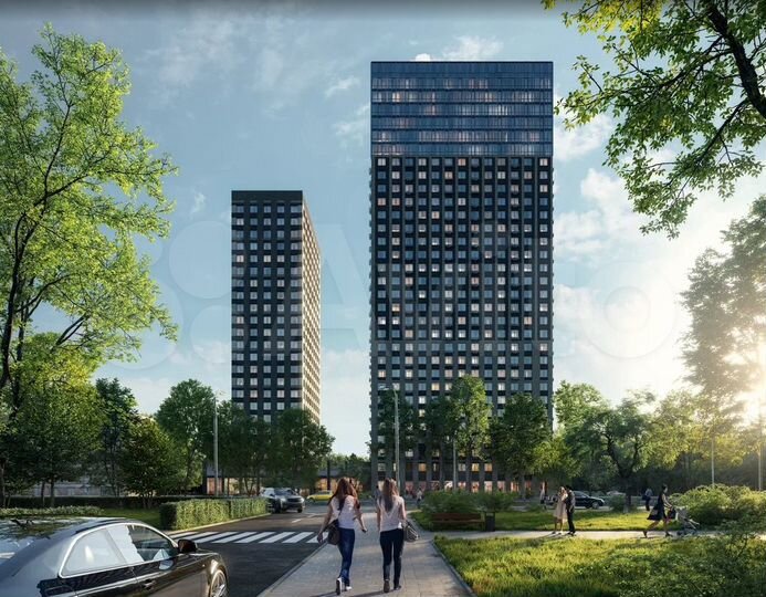 Квартира-студия, 38,1 м², 19/31 эт.