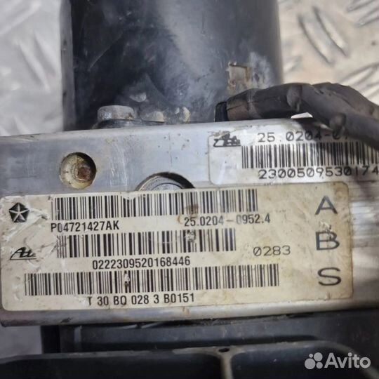 Блок абс, 2300509530174 Chrysler Voyager 2004-2007 года