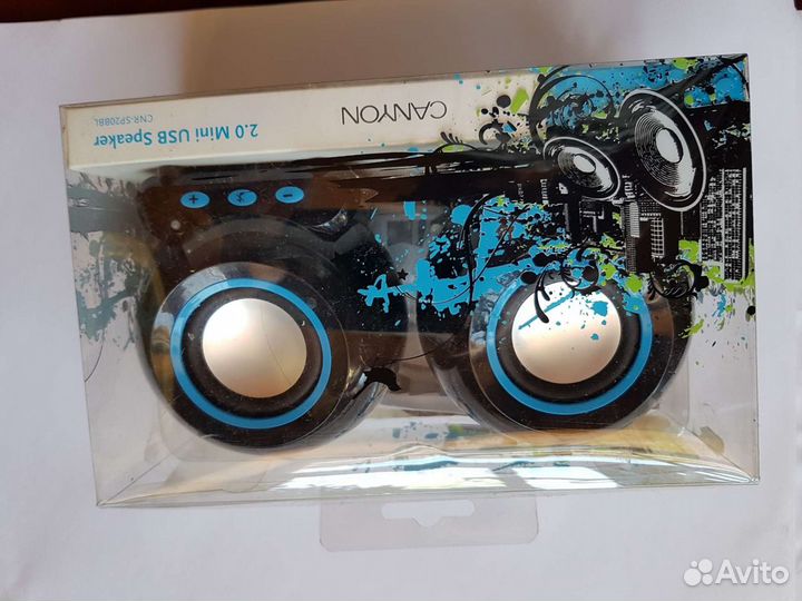 Компьютерные колонки canyon 2.0 Mini USB Speaker