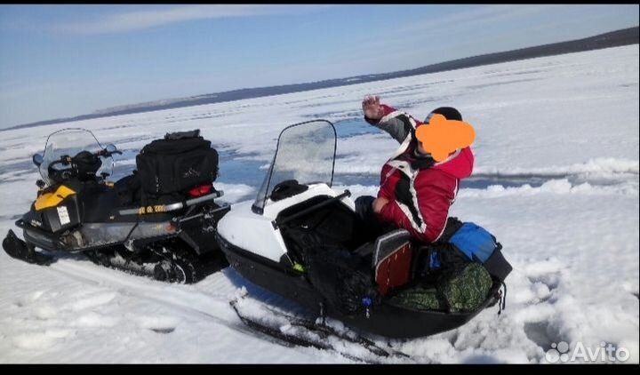 Сани для снегохода пассажирские