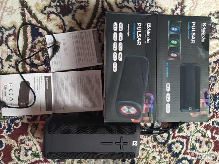 Портативная колонка Defender Pulsar