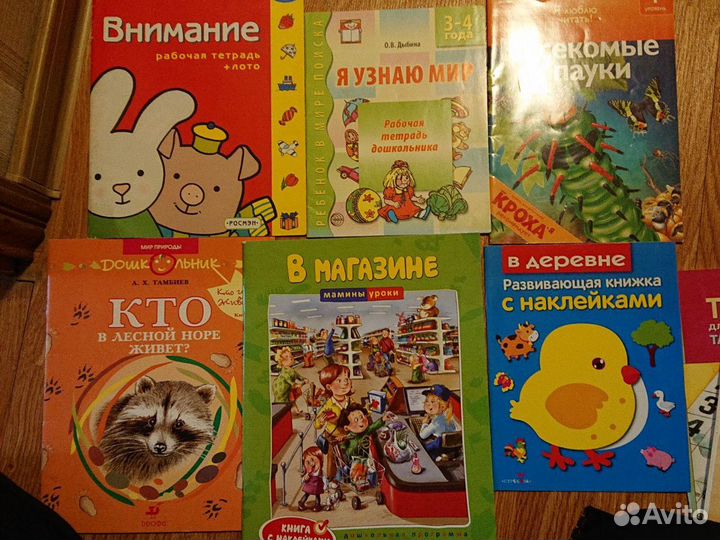 Книги дошкольникам развивайки