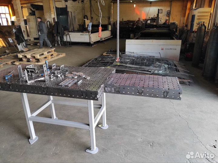 Сварочный стол 3d