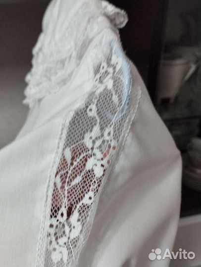 Блузка белая для девочек