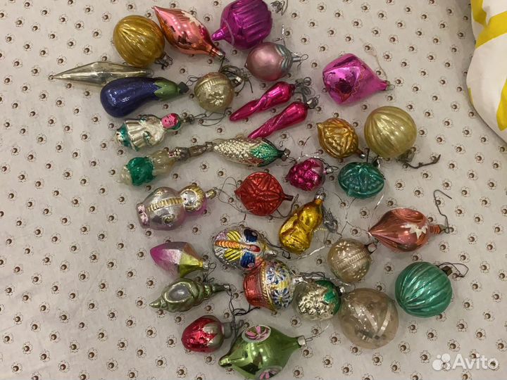 Елочные игрушки СССР