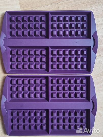 Форма силикон Tupperware вафли