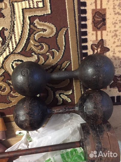 Штанга и гантели, гиря