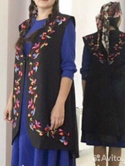 Детали,вышивка для национального хакасского платья