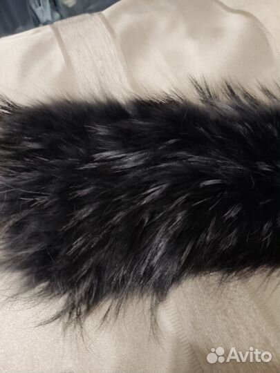 Натуральный мех, мех енота