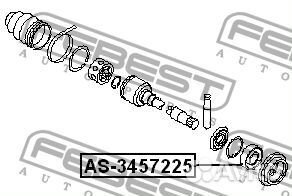 Подшипник приводного вала 34.5x72x25 nissan almera