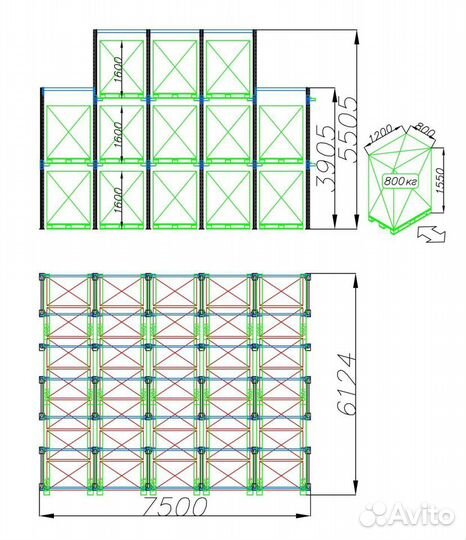 Монтаж Стеллажей металлических (сборка, установка)