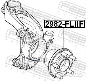 Ступица передняя 2982fliif Febest