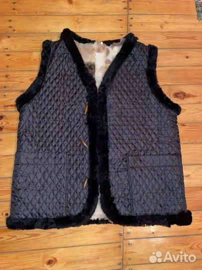 Жилет из овчины