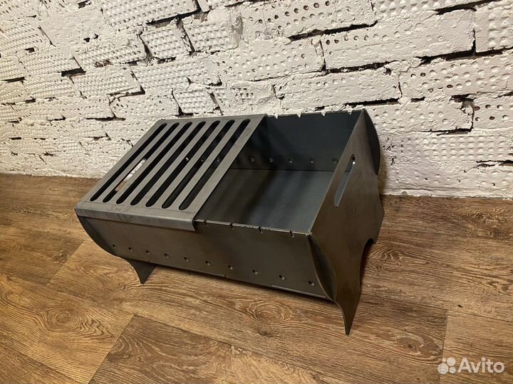 Новый мангал 4мм разборный