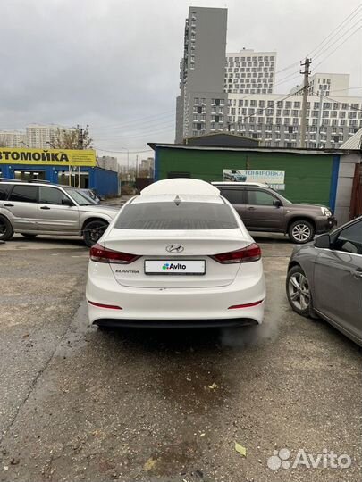 Hyundai Elantra 1.6 AT, 2017, 480 000 км