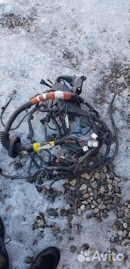 Проводка двигателя Toyota Land 150 Дизель