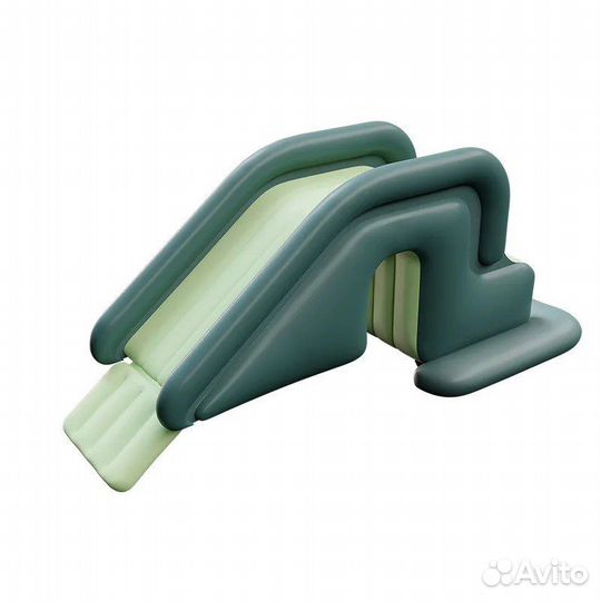 Надувной бассейн с горкой