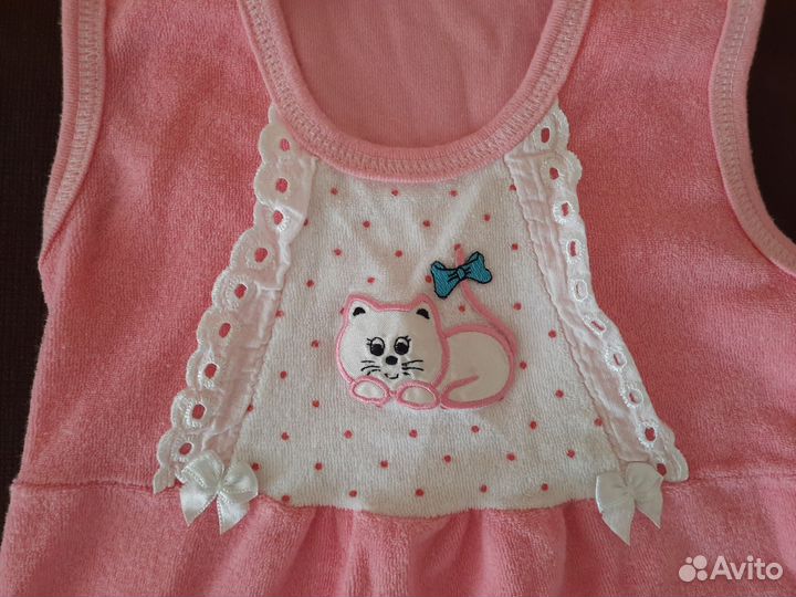 Детские вещи пакетом для девочки 6-9мес