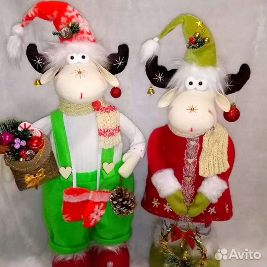 Новогодние игрушки. Гномы