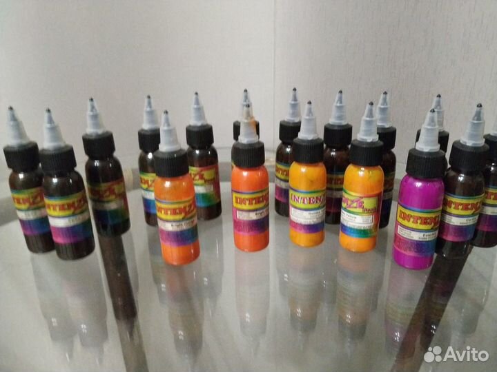 Тату краска intenze