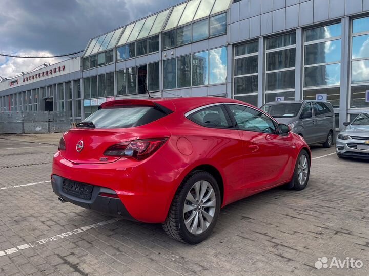 Opel Astra GTC 1.4 AT, 2012, 127 539 км