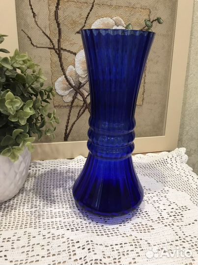Вазы карамельное, синие -салатники СССР