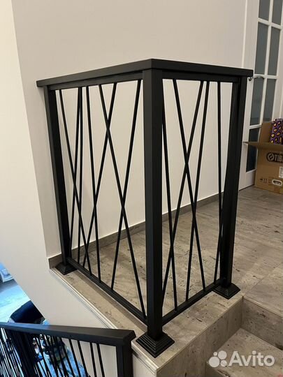 Перила в стиле лофт