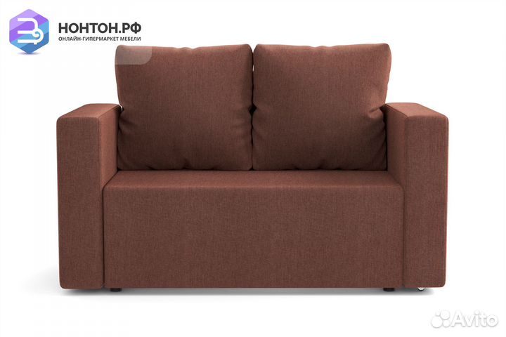 Диван выкатной Дэнвер коричневый