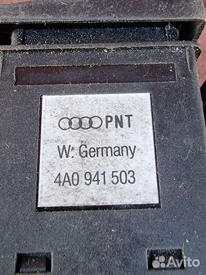 Кнопка обогрева заднего стекла Audi 100