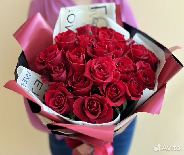 Букеты розы 51 101 с беспл.доставкой