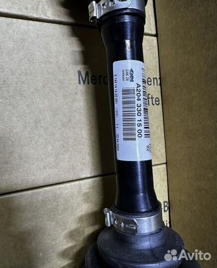 Передний левый привод Mercedes X204 A2043301500