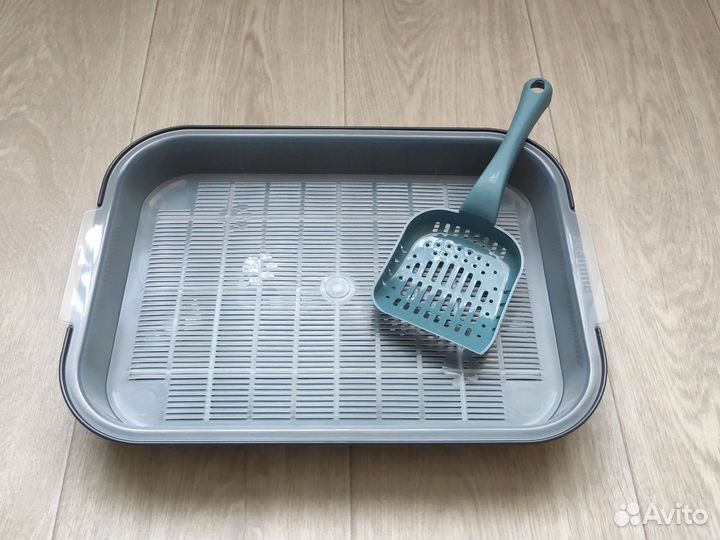 Лоток для кошек с лопаткой/совком