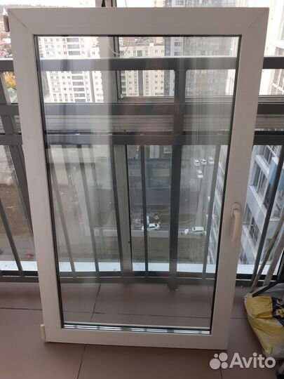 Окно пластиковое (пвх) бу и балконные двери