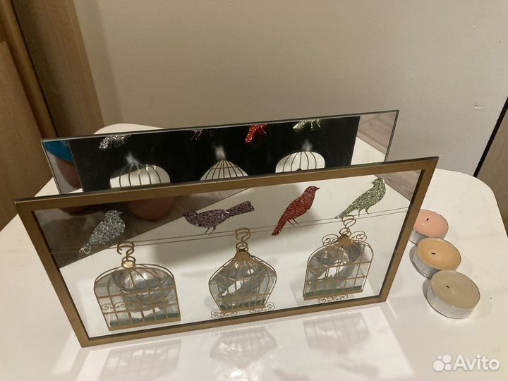 Подсвечник стекло