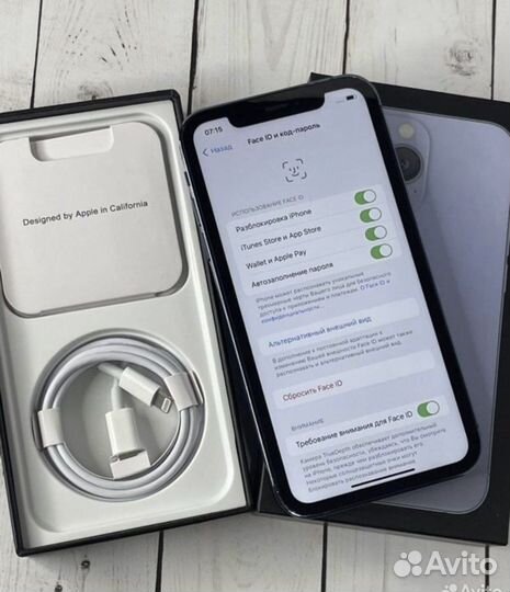 iPhone 13 pro (внутри XR) новый, sierra blue